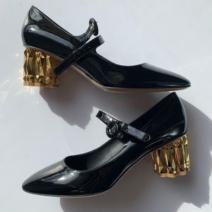 Salvatore Ferragamo Ortensia Patent Heels